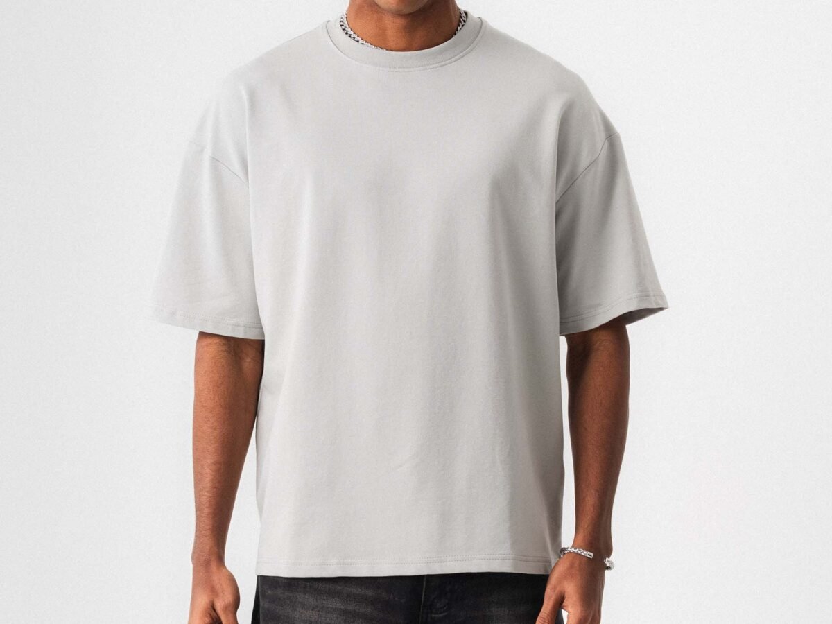 Oversize Basic White T-Shirt