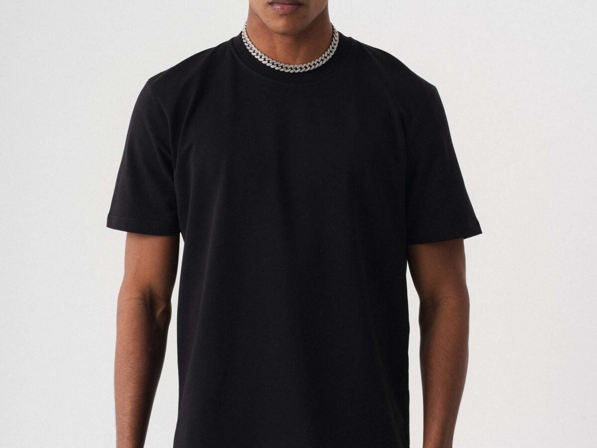 Oversize Basic Black T-Shirt