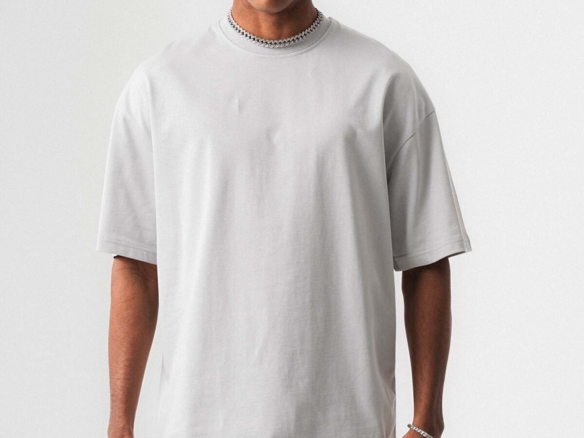 Oversize Basic White T-Shirt