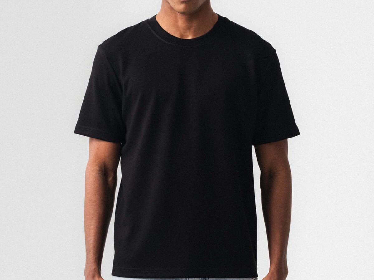 Oversize Basic Black T-Shirt